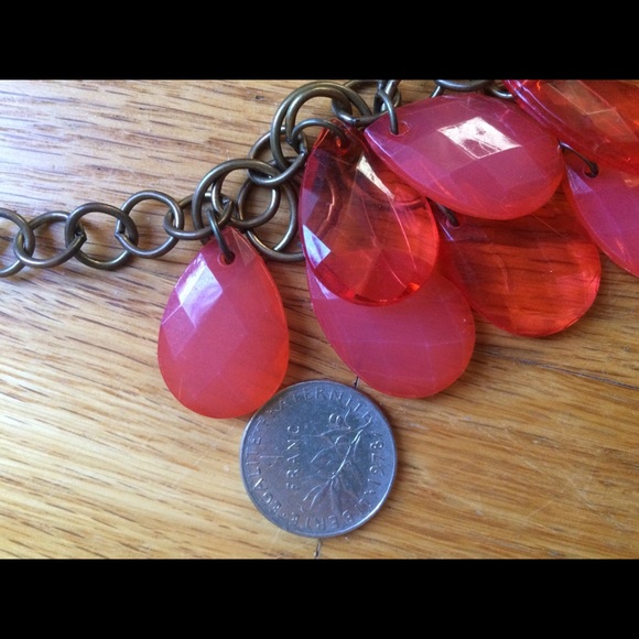Orange Statement Necklace! - Picture 5 of 5